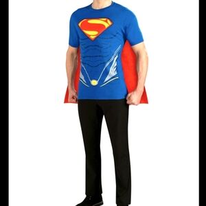 Superman T-Shirt with Detachable Cape